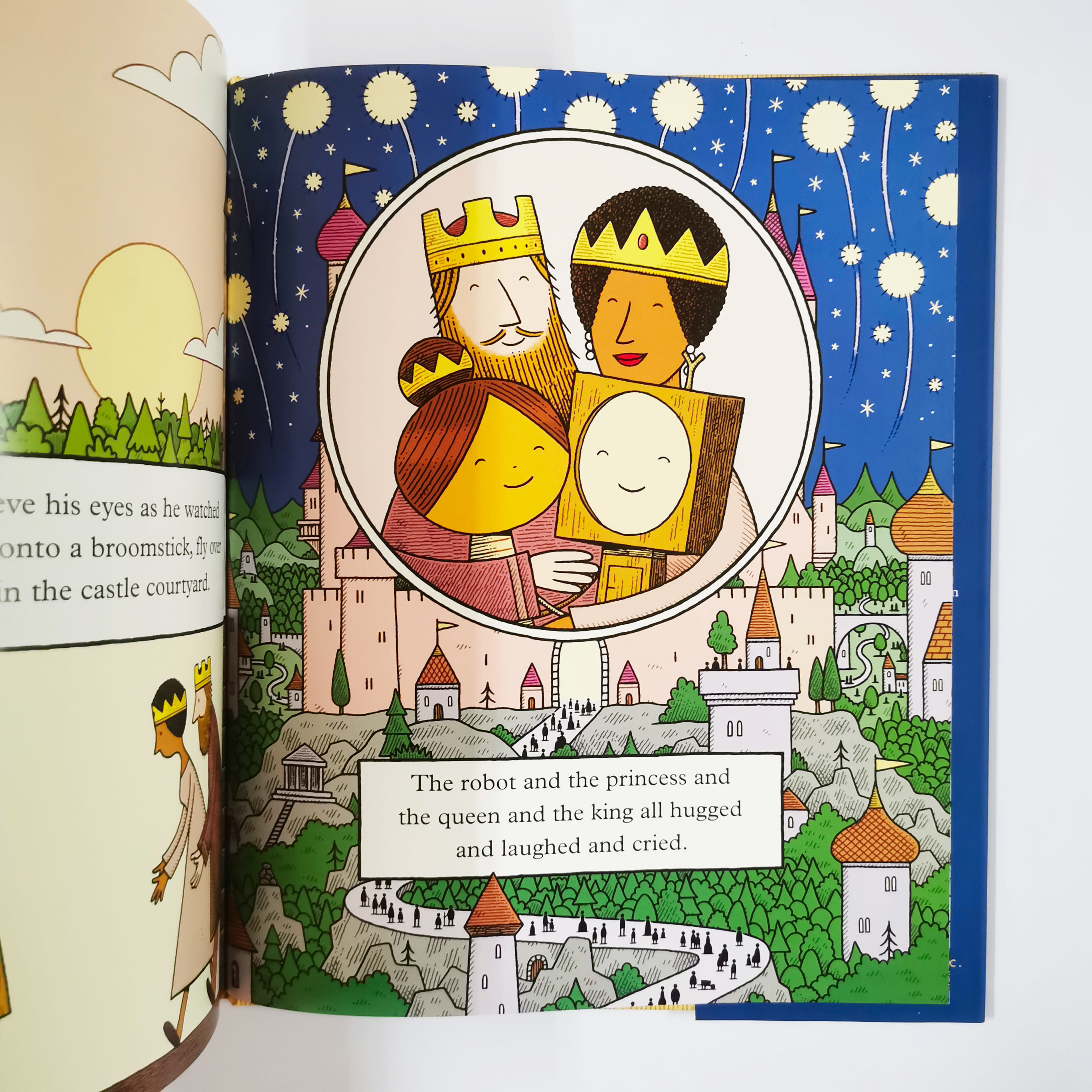 The Little Wooden Robot and the Log Princess