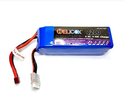 แบต HELICOX 6S 22.2V 40C มีให้เลือกหลายขนาด 4200 52000mah