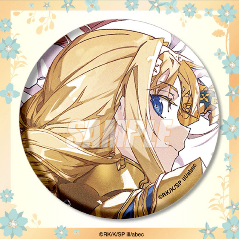 เข็มกลัด อลิซ ซูเบิร์ก -SAO[Sword Art Online Dengeki Bunko 30th Anniversary -Can Badge- Alice Zuberg]