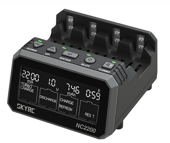 SkyRC NC2500 Pro NC2200 NC1500 AA/AAA เครื่องชาร์จถ่าน NI-CD , NI-MH