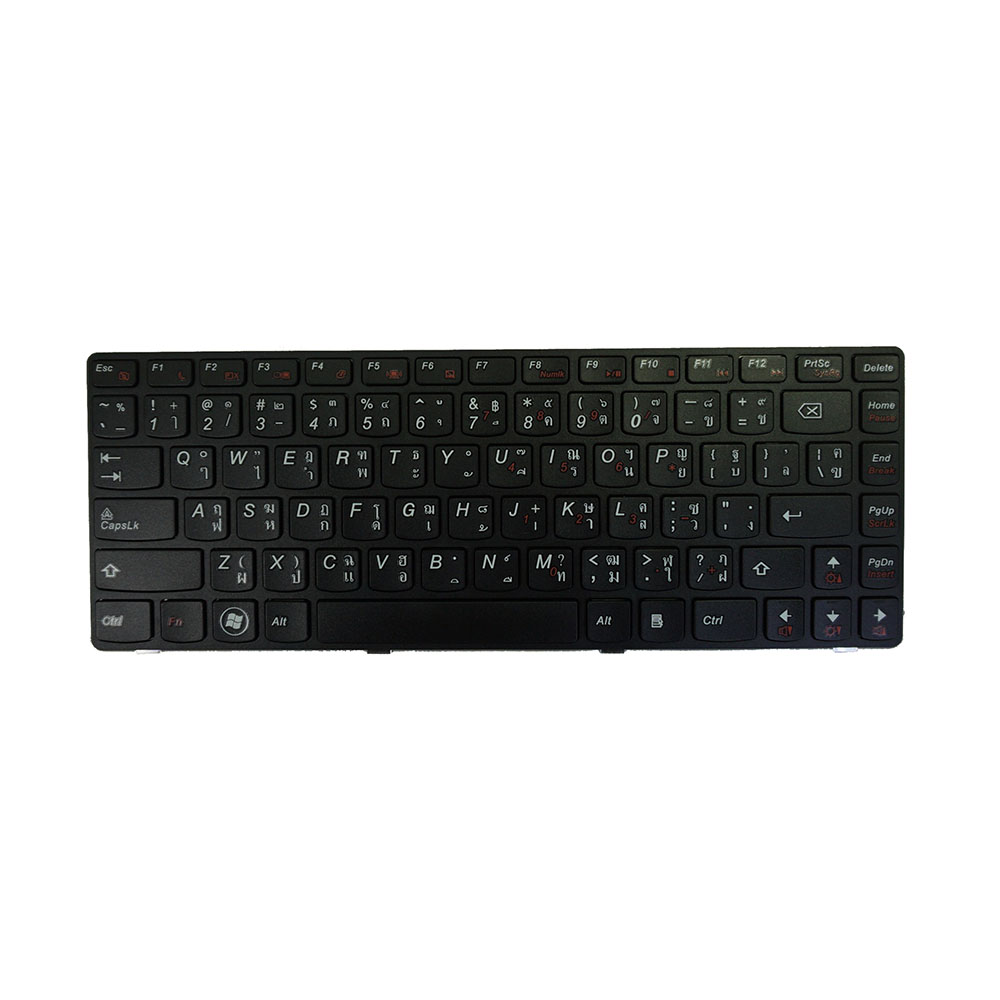 OEM คีย์บอร์ด เลอโนโว - LENOVO keyboard (ไทย-อังกฤษ) สำหรับรุ่น IdeaPad B470 B475E B490 G470 G475 V470