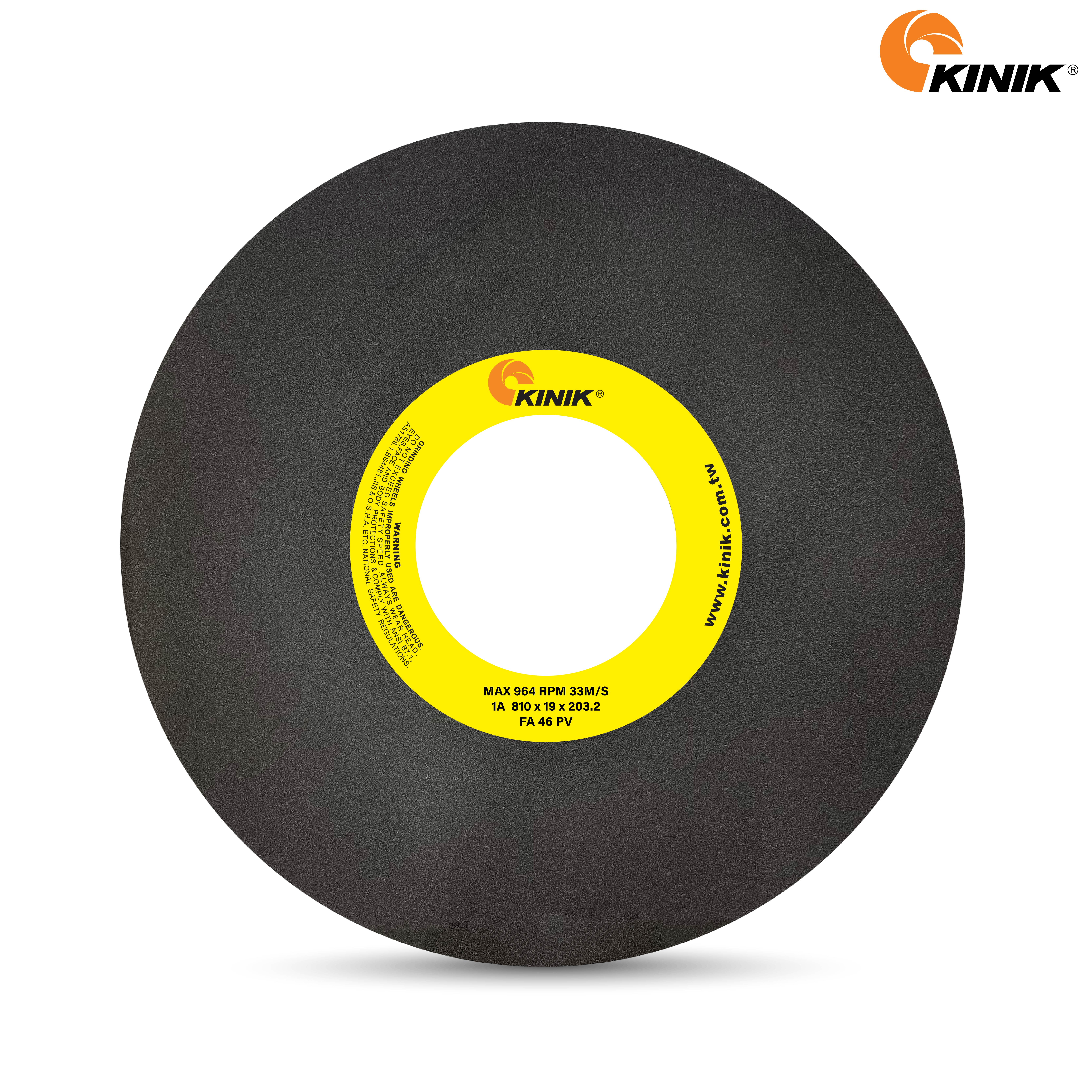 หินเจียร KINIK FA46PV1A 810x19x203.2 mm.