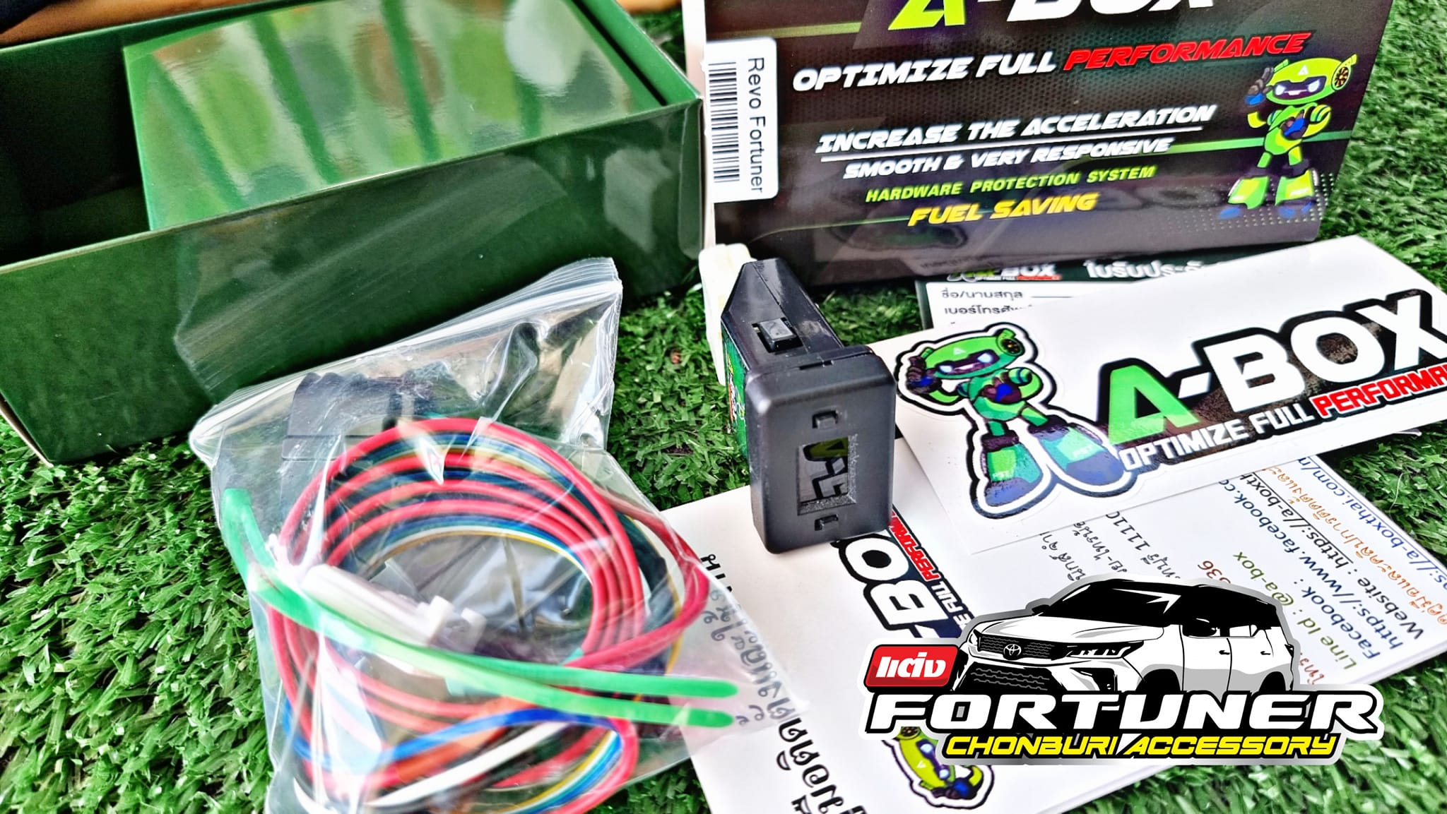 กล่องคันเร่งไฟฟ้า A-Box GRsport Legender โตโยต้า ฟอร์จูนเนอร์