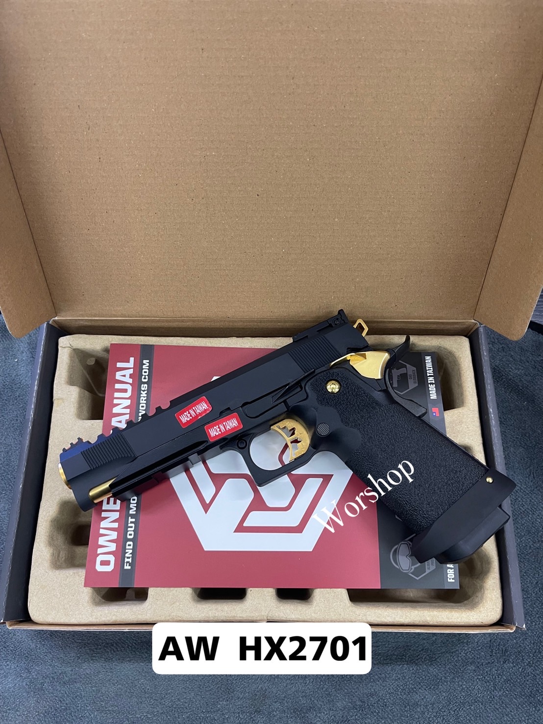 Hi-Capa 5.1 Gold Match HX2701 - Armorer Works