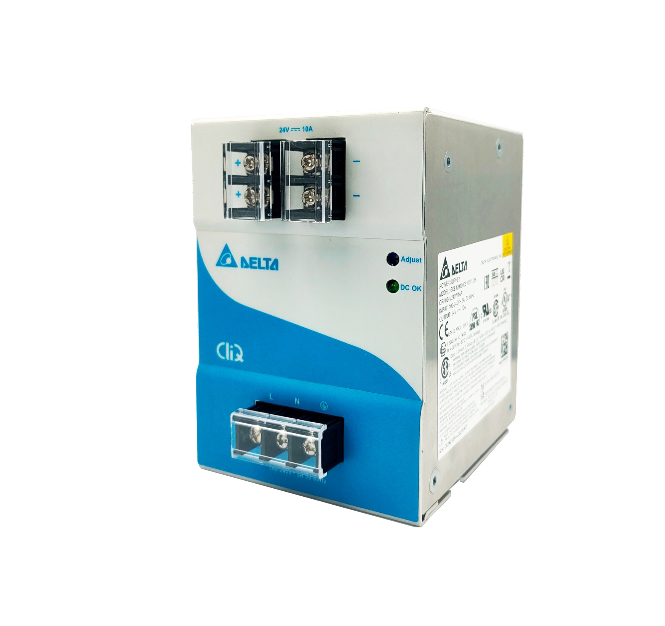 DRP024V240W1AA Output 24V/10A (240W) Delta Power Supply