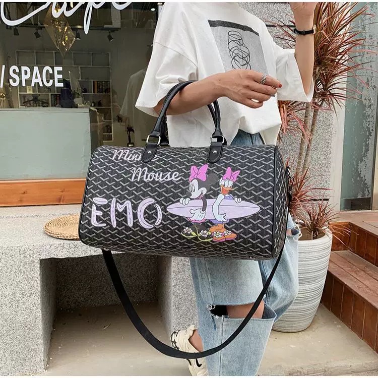 กระเป๋าเดินทาง ลายMickey น่ารักสดใส Goya*d ขายดีที่สุด หนังPU พรีเมี่ยม