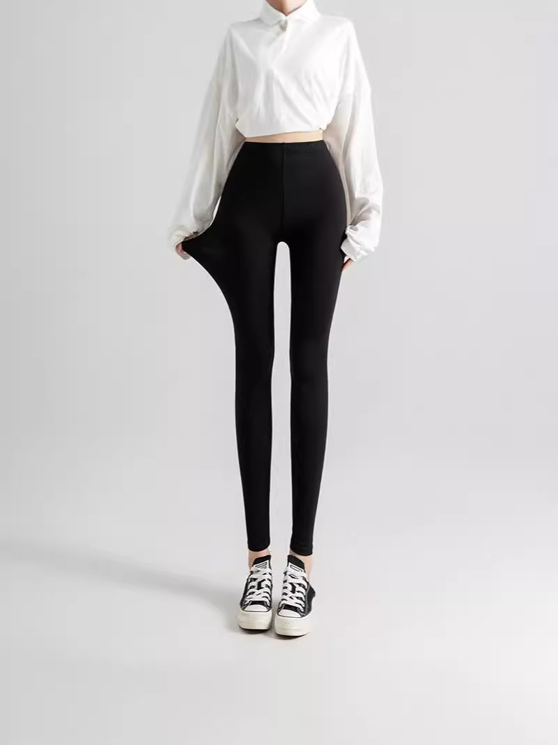 กางเกงเลคกิ้ง กางเกงขายาว/ขาสั้น ผ้านิ่ม