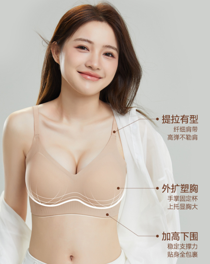 เสื้อชั้นใน ไร้ตะเข็บ Invisible Seamless Bra061 พร้อมส่งในไทย