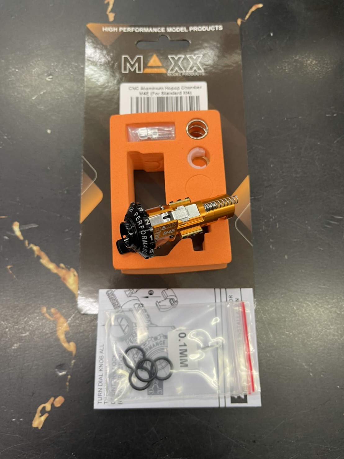 เรือนฮอป MAXX CNC Aluminum Hopup Chamber M4E (For Standard M4)