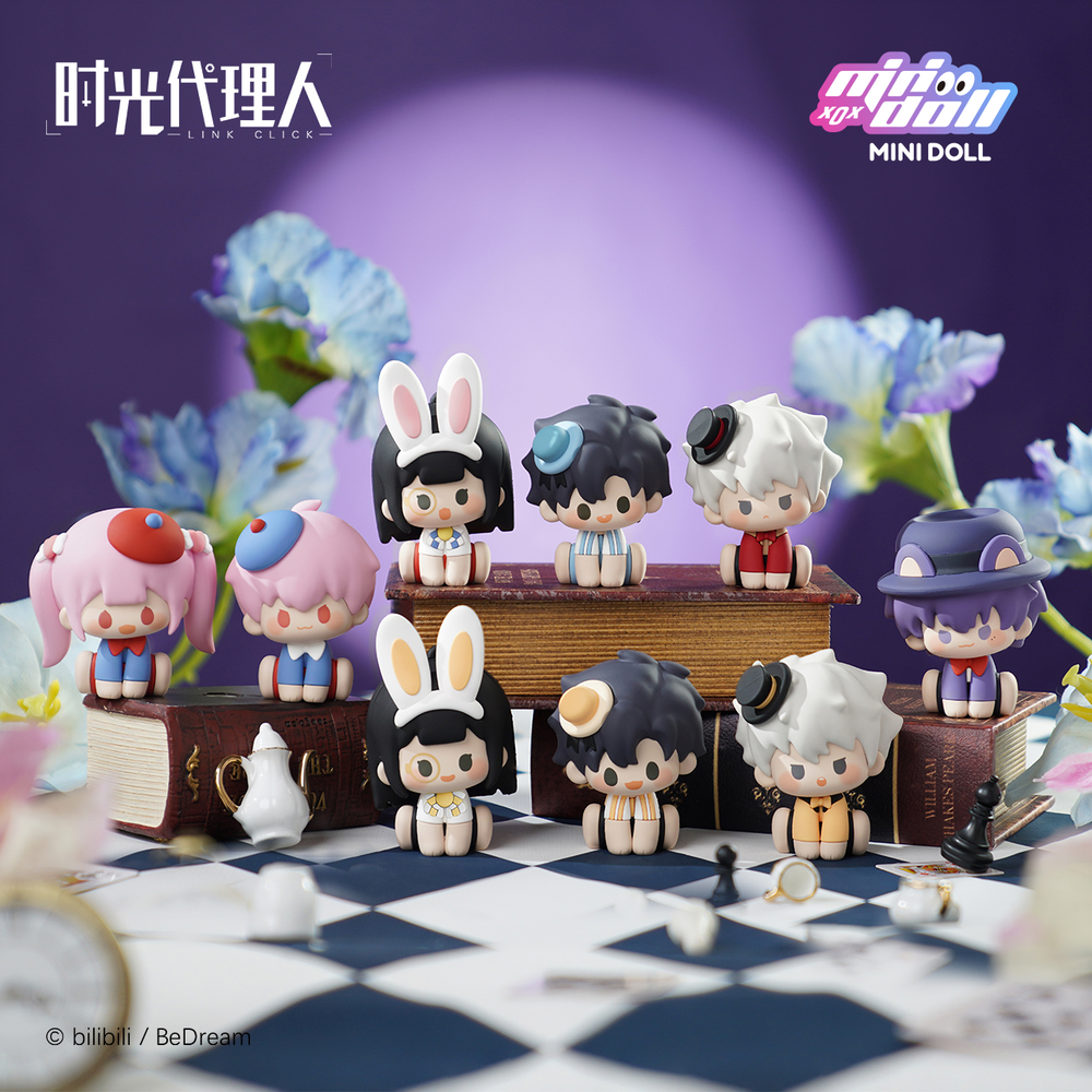minidoll时光代理人动画 mini figure blindbox 时光奇境系列官方正版周边软胶摆件盲盒