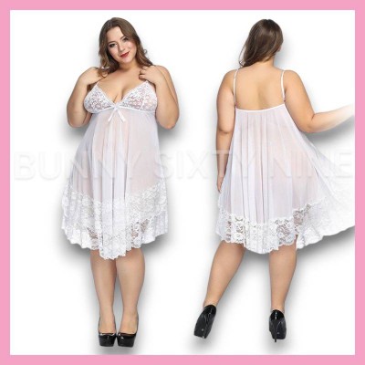 ชุดนอน สาวพลัสไซส์ ลูกไม้ เซ็กซี่ มีหลายแบบ