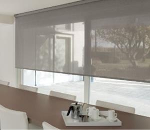 ม่านม้วนกรองแสง แต่ยังเห็นทิวทัศน์ภายนอก แบบ โปรงแสง Sun ScreenRolling Blinds TLBs DIํY สำเร็จรูป