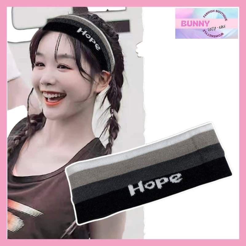 ผ้าคาดผม ผ้าโพกผม ออกกำลังกาย คาดผมสปอร์ต