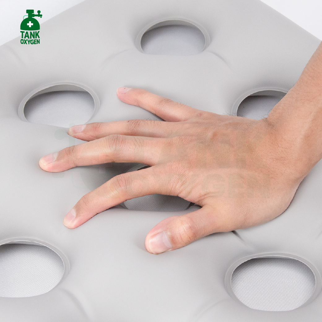 เบาะลมรองนั่ง ป้องกันการกดทับ Yuwell (ทรงสี่เหลี่ยม) - Anti-decubitus Beds Cushion (Square type B)
