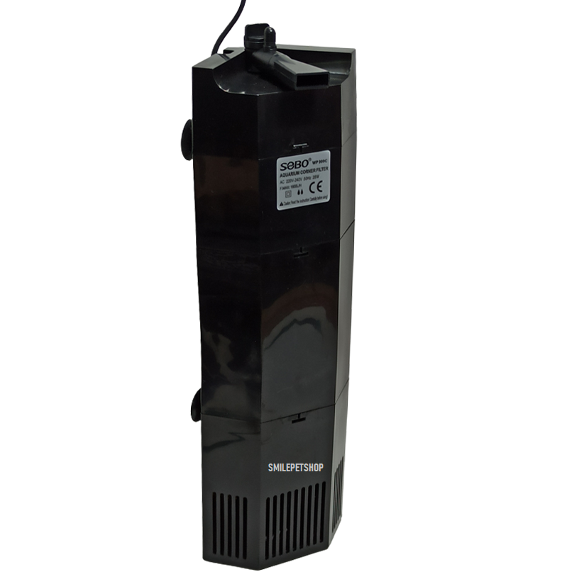 SOBO WP-909C (กรองในข้ามุมตู้ กรองน้ำได้ใสสะอาด เหมาะสำหรับตู้ 30-48 นิ้ว)