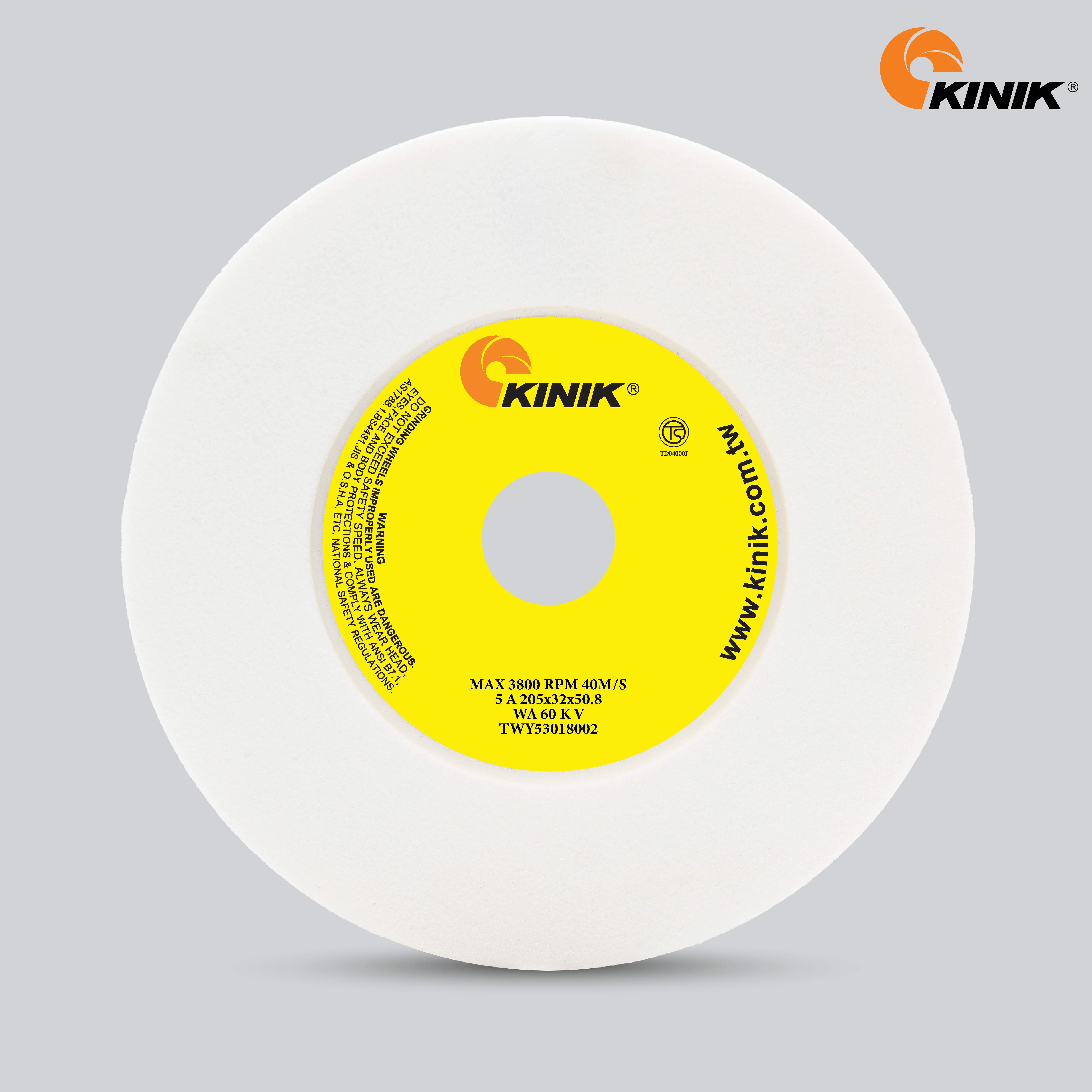 หินเจียร KINIK WA60KV5A 205x32x50.8 mm.