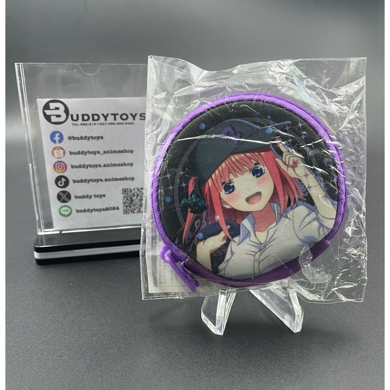 กระเป๋าใส่สายชาร์จ นิโนะ -เจ้าสาวผมเป็นแฝดห้า[The Quintessential Quintuplets -Cable Pouch- Nino]