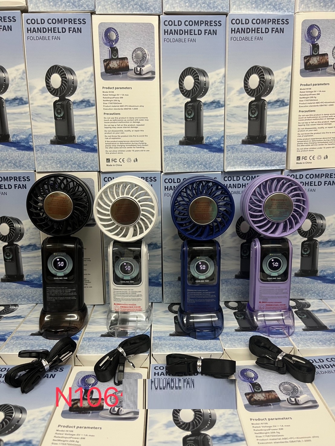 COLD HANDHELD FAN N106