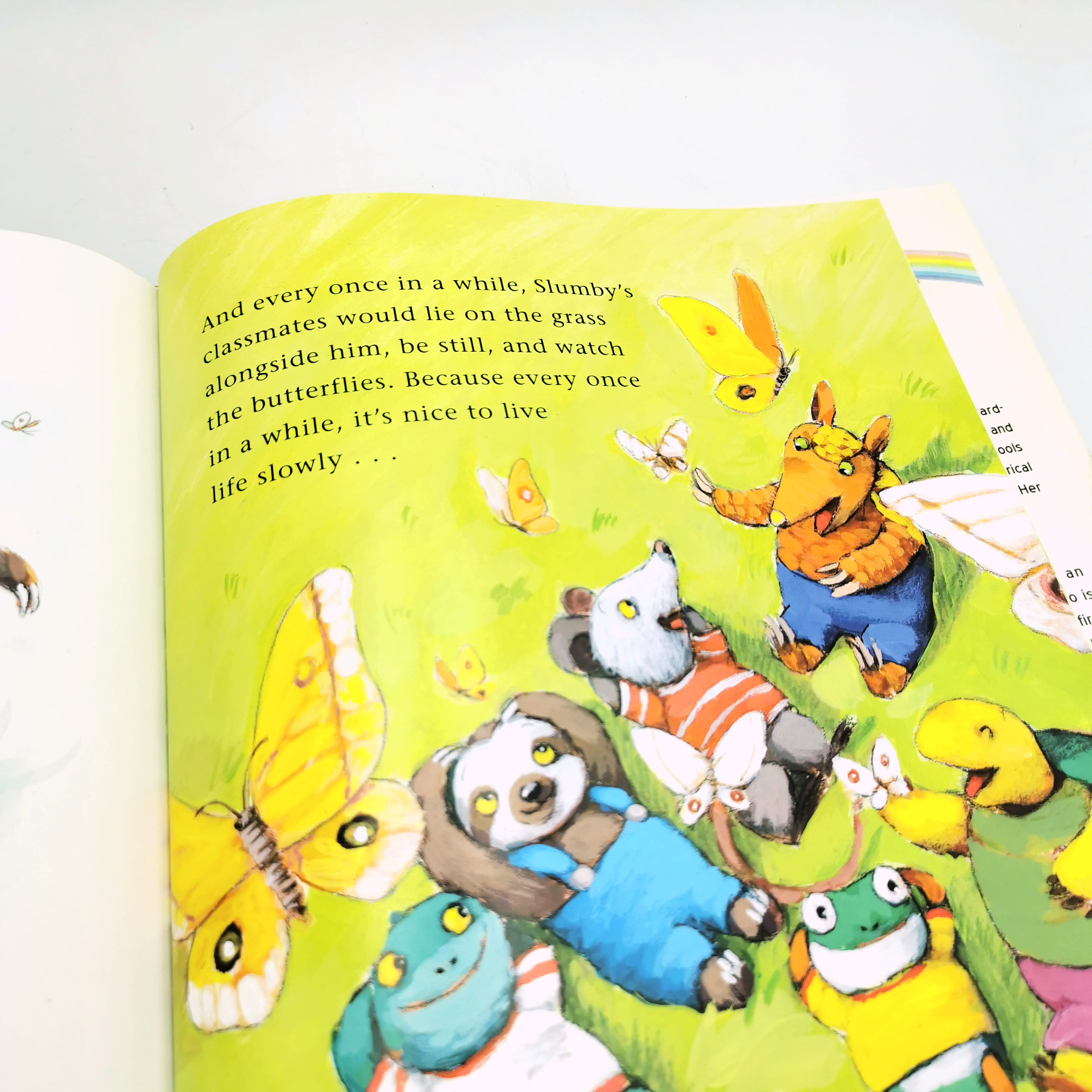 Smile, Breathe, and Go Slowly Slumby the Sloth Goes to School