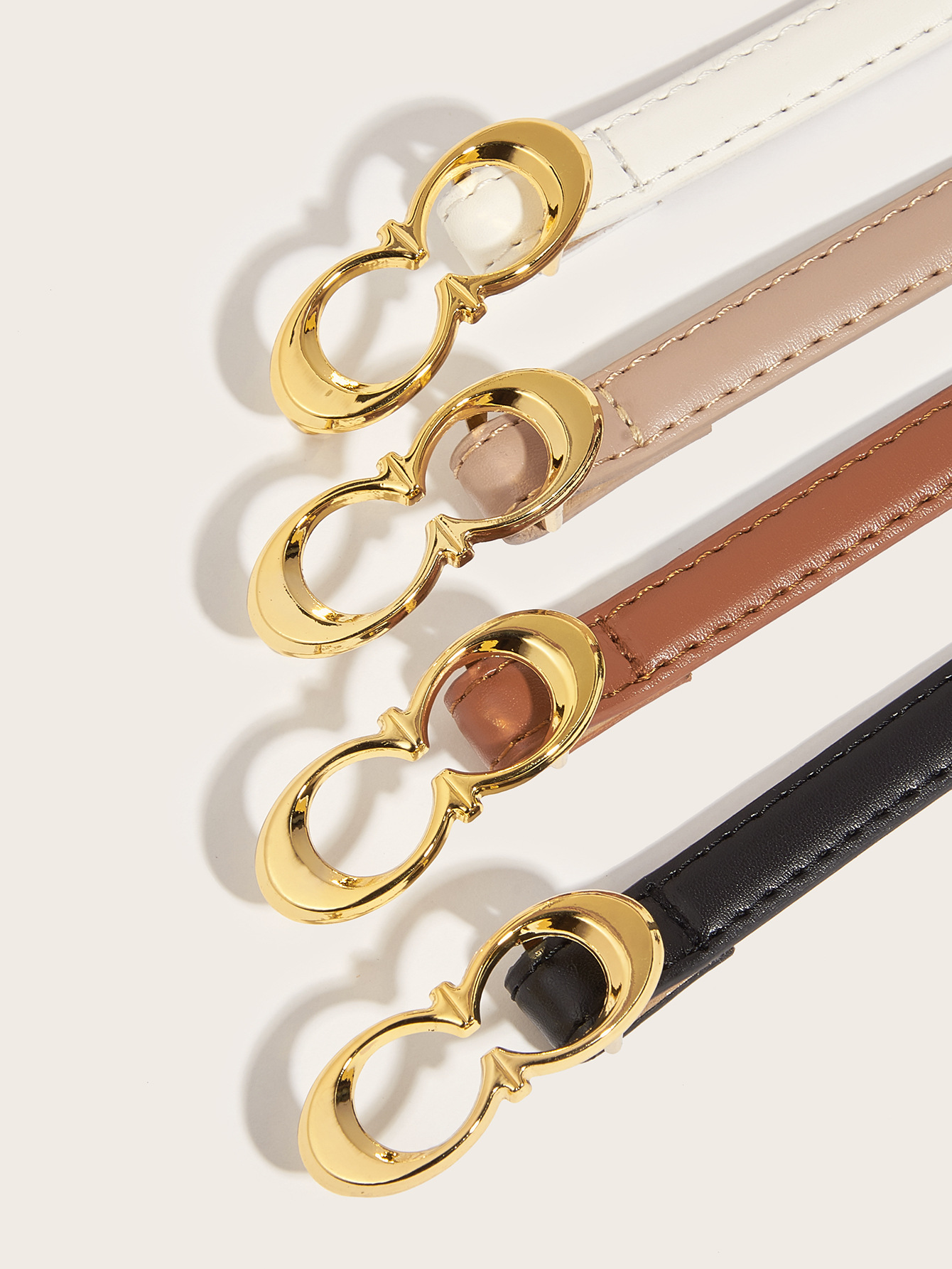 เข็มขัดรัดเอว เข็มขัดหนัง สไตล์วินเทจ เข็มขัดเกาหลี แฟชั่นสําหรับผู้หญิง สไตล์เรียบง่าย