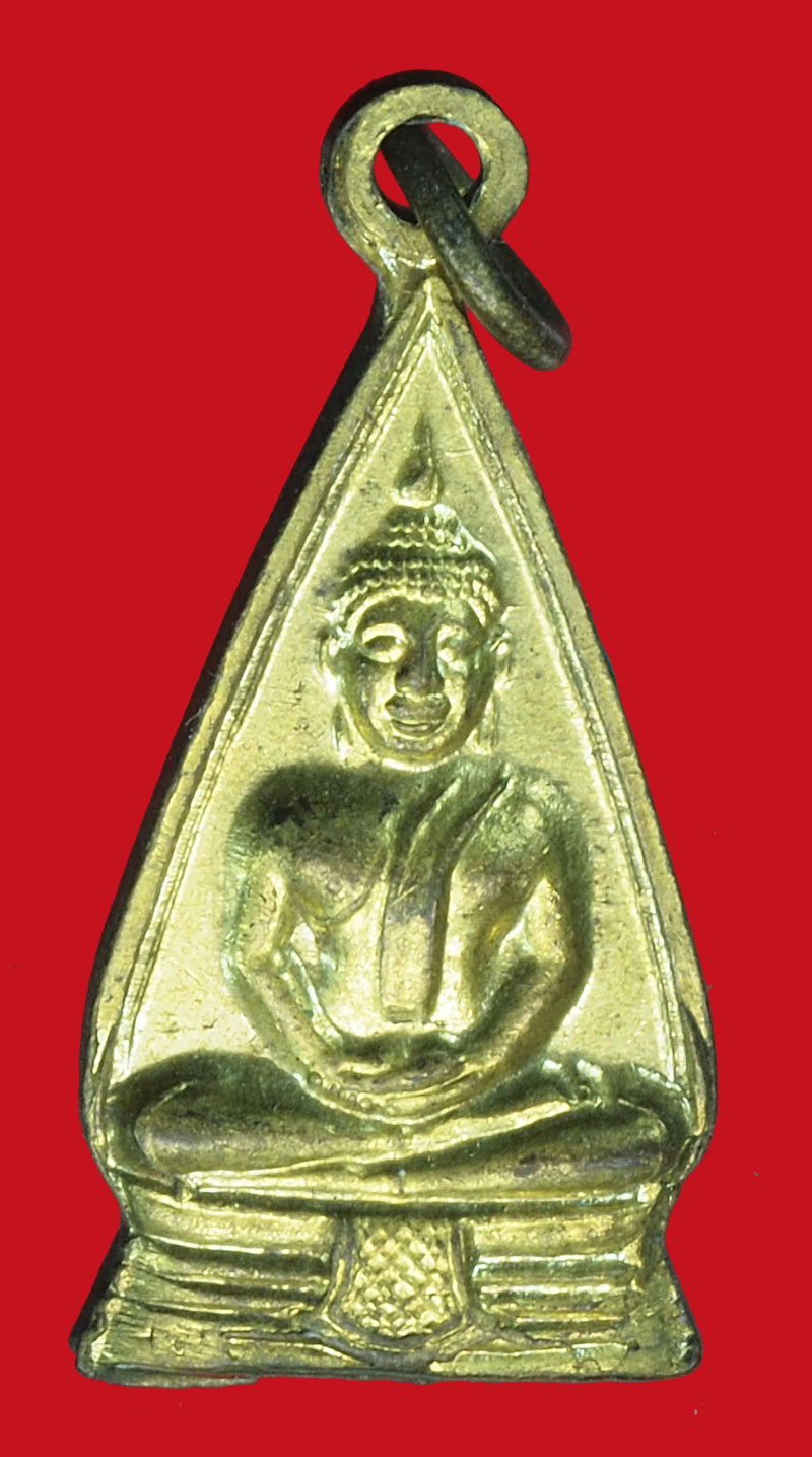 A1049 พระพุทธโสธร สองหน้า กระหลั่ยทอง ไม่ทราบปี 25