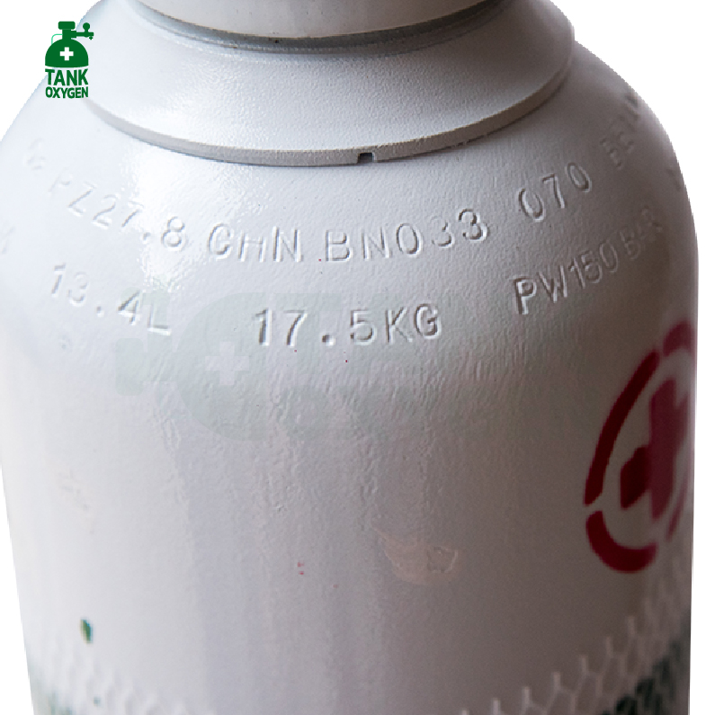 ถังออกซิเจนเหล็ก อุปกรณ์พร้อมใช้งาน ขนาด 2.0 คิว [จัดส่งฟรี]