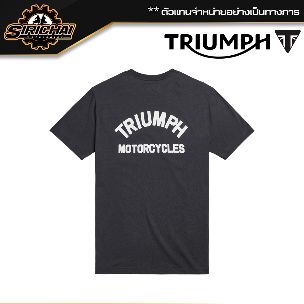 เสื้อยืด Triumph MTSS20016 ของแท้ 100%✅ ( 📌แนะนำลด 1 ไซส์จากปกติ ไซส์ยุโรปคับ )