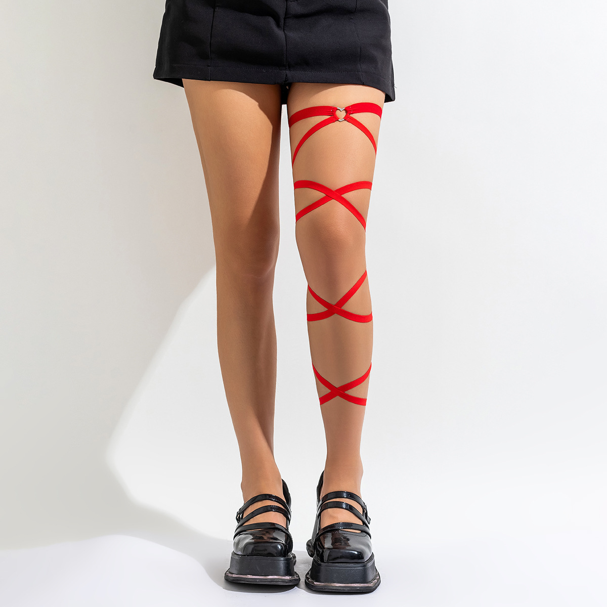 เครื่องประดับ สายยางยืด สายรัดขา G0203