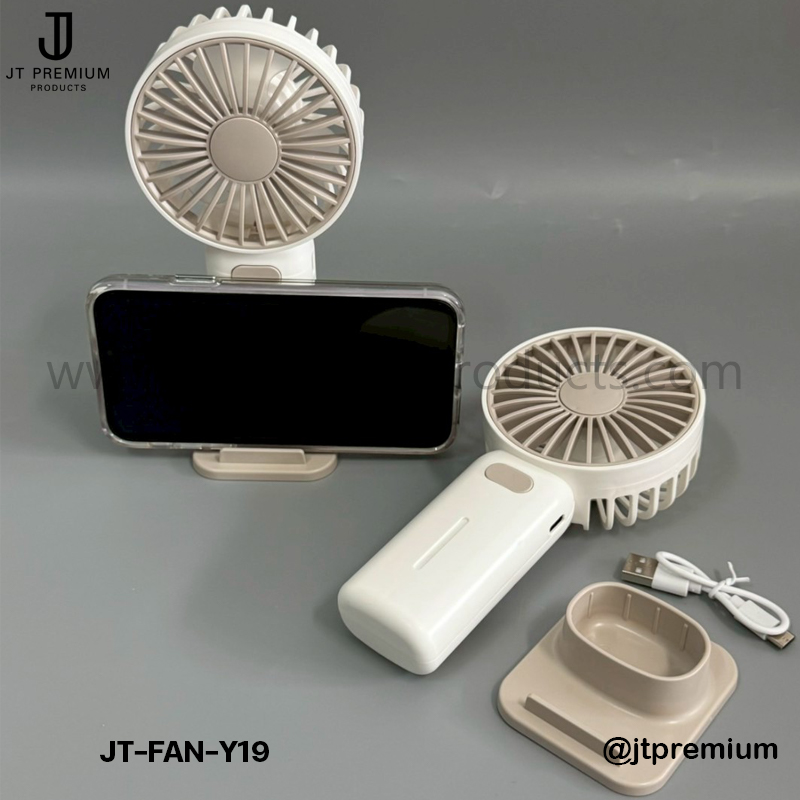พัดลมพกพา พรีเมี่ยม รุ่น JT-FAN-Y19