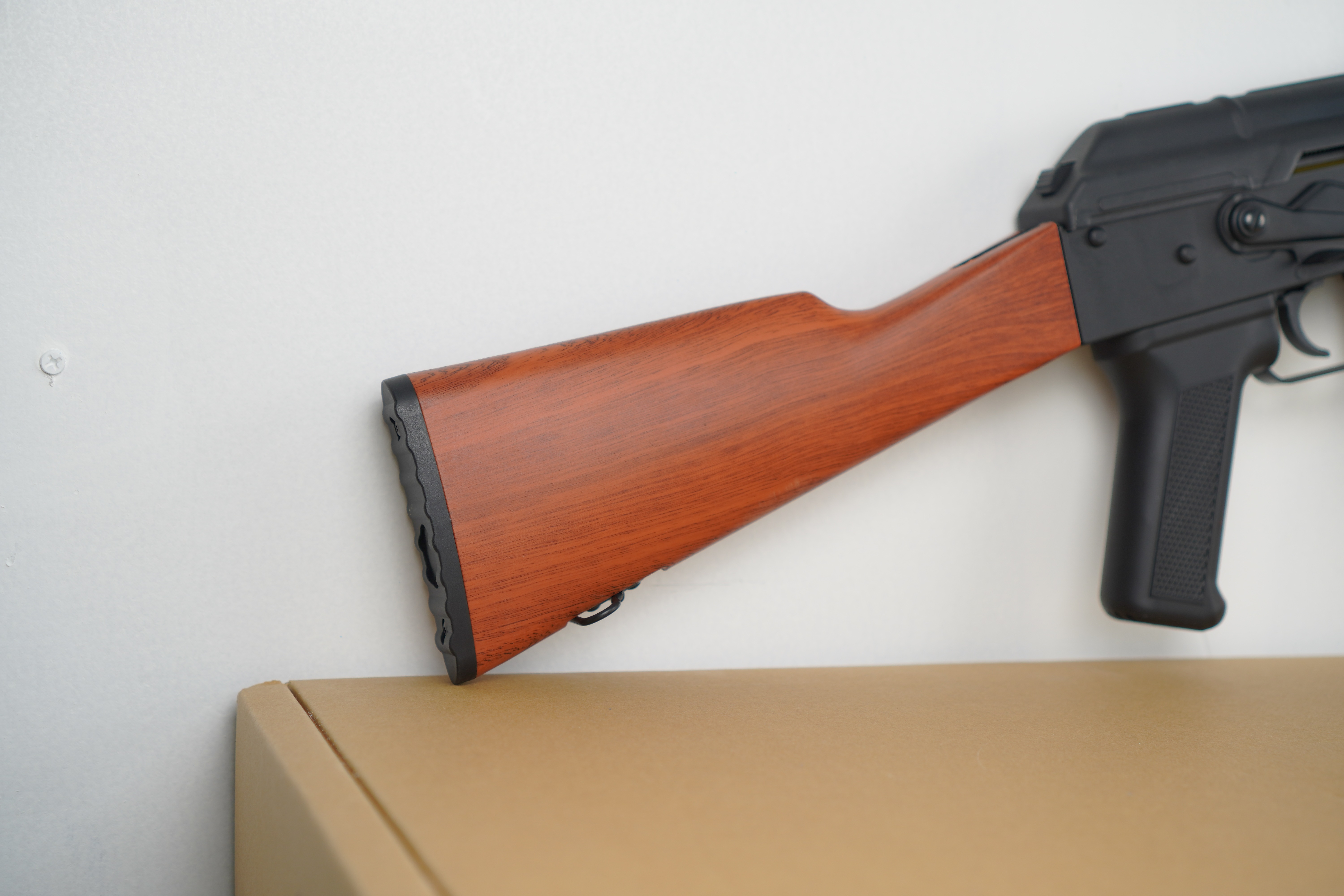 (58)AKM ลายไม้ เฟืองโหละ 220FPS+ ยิงรัวได้ ยิงSEMI(ทีละนัด)ได้