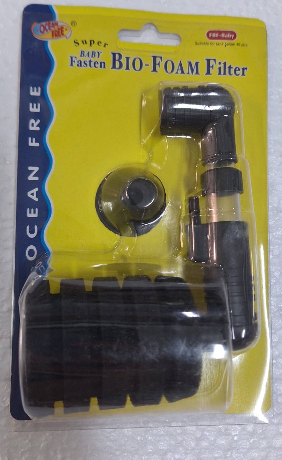 Ocean Free BIO FOME FILTER ซีรี่ FBF(กรองฟองน้ำชนิดติดกระจก สำหรับกรองน้ำในตู้ปลาให้ใสสะอาด)