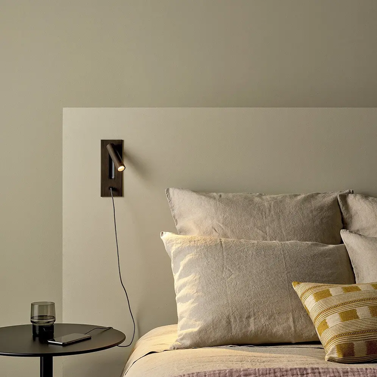 โคมไฟอ่านหนังสือติดผนัง Wall Reading Lamp Metal + Aluminium LED Cree 3W IP20 (KP036)