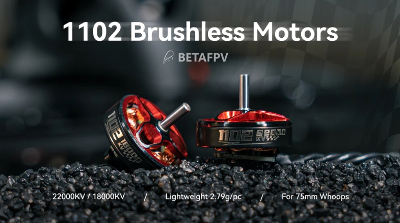 BETAFPV 1102 22000KV Brushless Motors ยกชุด 4ตัว
