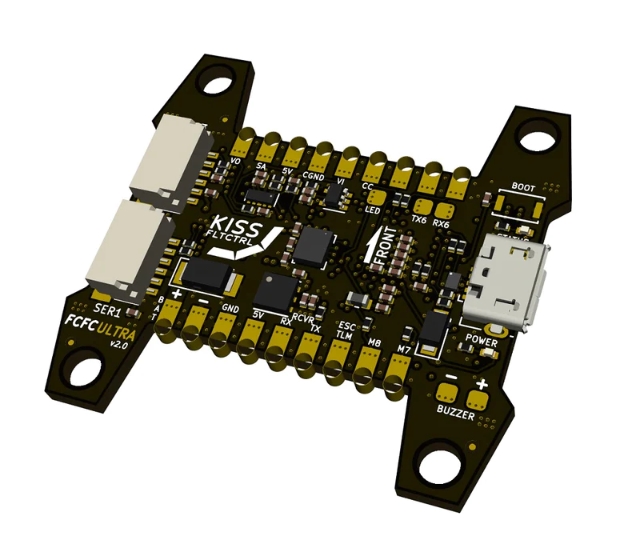 KISS FCFC H7 ULTRA V2 FPV DRONE FLIGHT CONTROLLER - 30x30