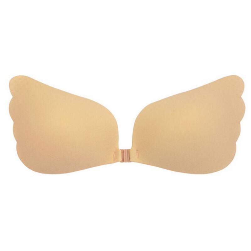 บราปีกนกปีกหยัก เสริมฟองน้ำดันทรง อกชิด ติดทน Bra005