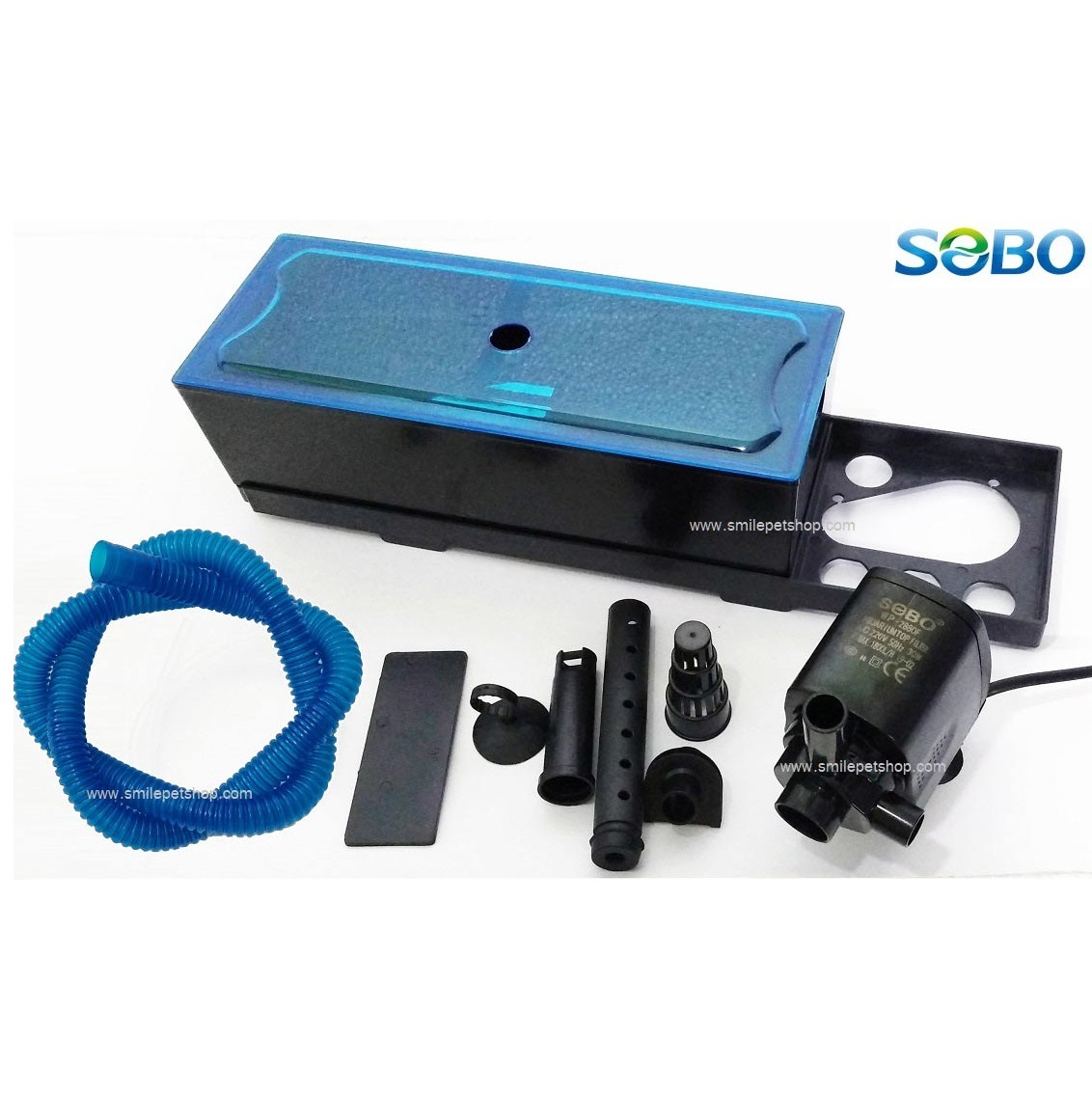 กรองบนตู้ SOBO WP-2880F(กรองบนสำหรับกรองน้ำให้ใสสะอาด เหมาะกับตู้ 30-48 นิ้ว)