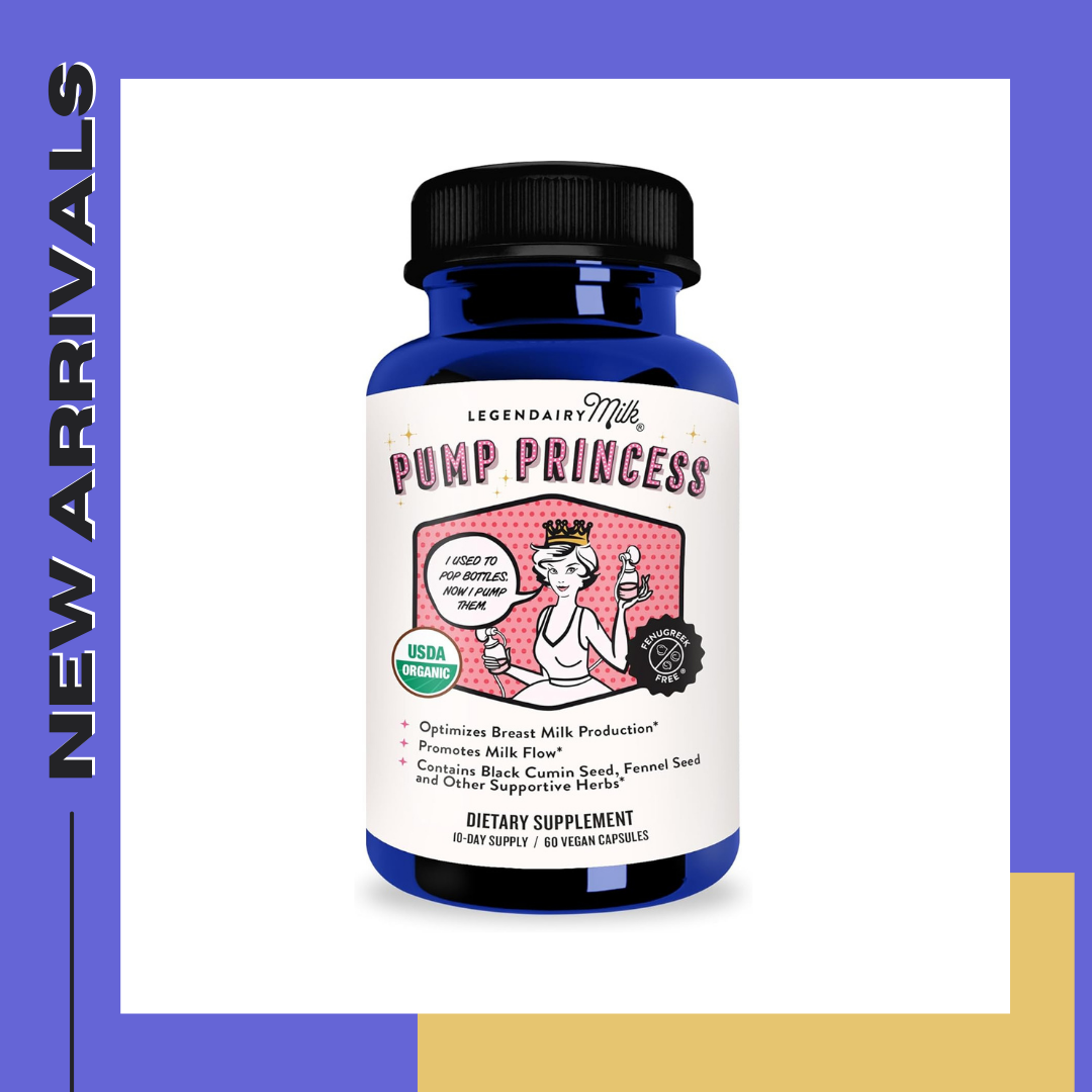 วิตามิน บำรุงน้ำนม Legendairy Milk Pump Princess Lactation Supplement 60เม็ด สำหรับคุณแม่ปั๊มนม