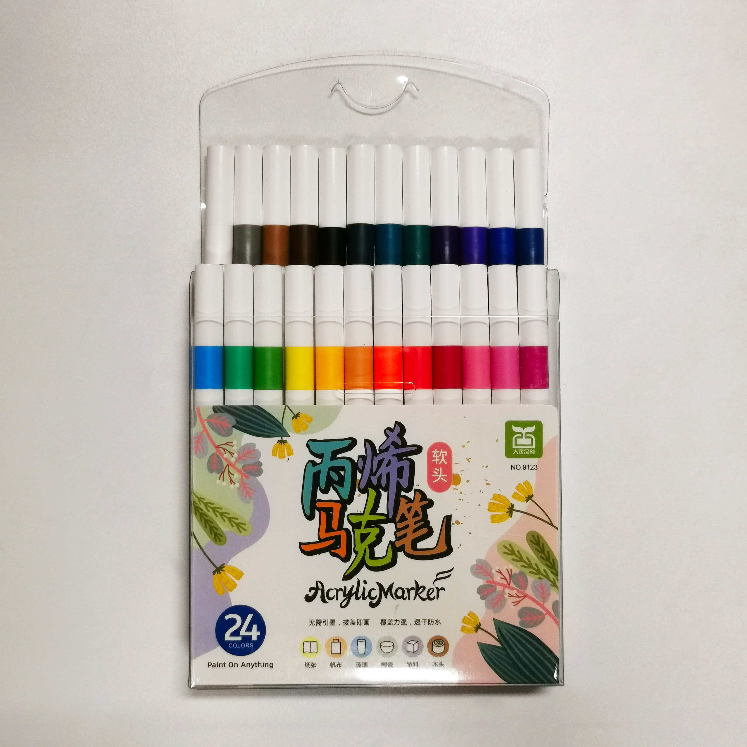 Acrylic Marker 24 Colors
