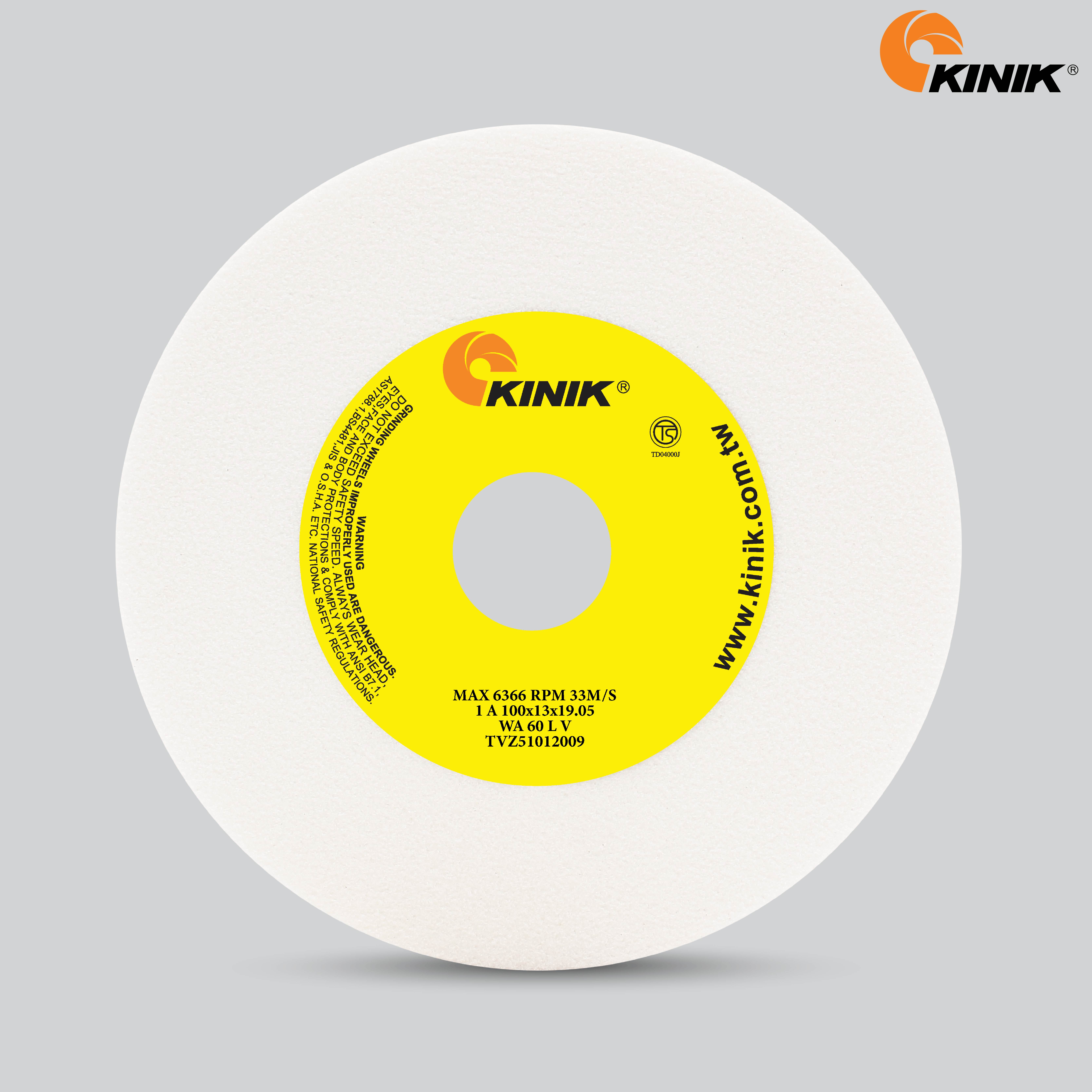 หินเจียร KINIK WA60LV1A 100x13x19.05 mm.