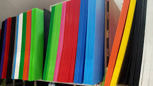 ฟิวเจอร์บอร์ดขนาด 1.30x2.45 M หนา 3 มม ทุกสี ราคาแผ่นละ110บาท (บรรจุ 10แผ่น/แพ็ค) ขายยกแพ็ค