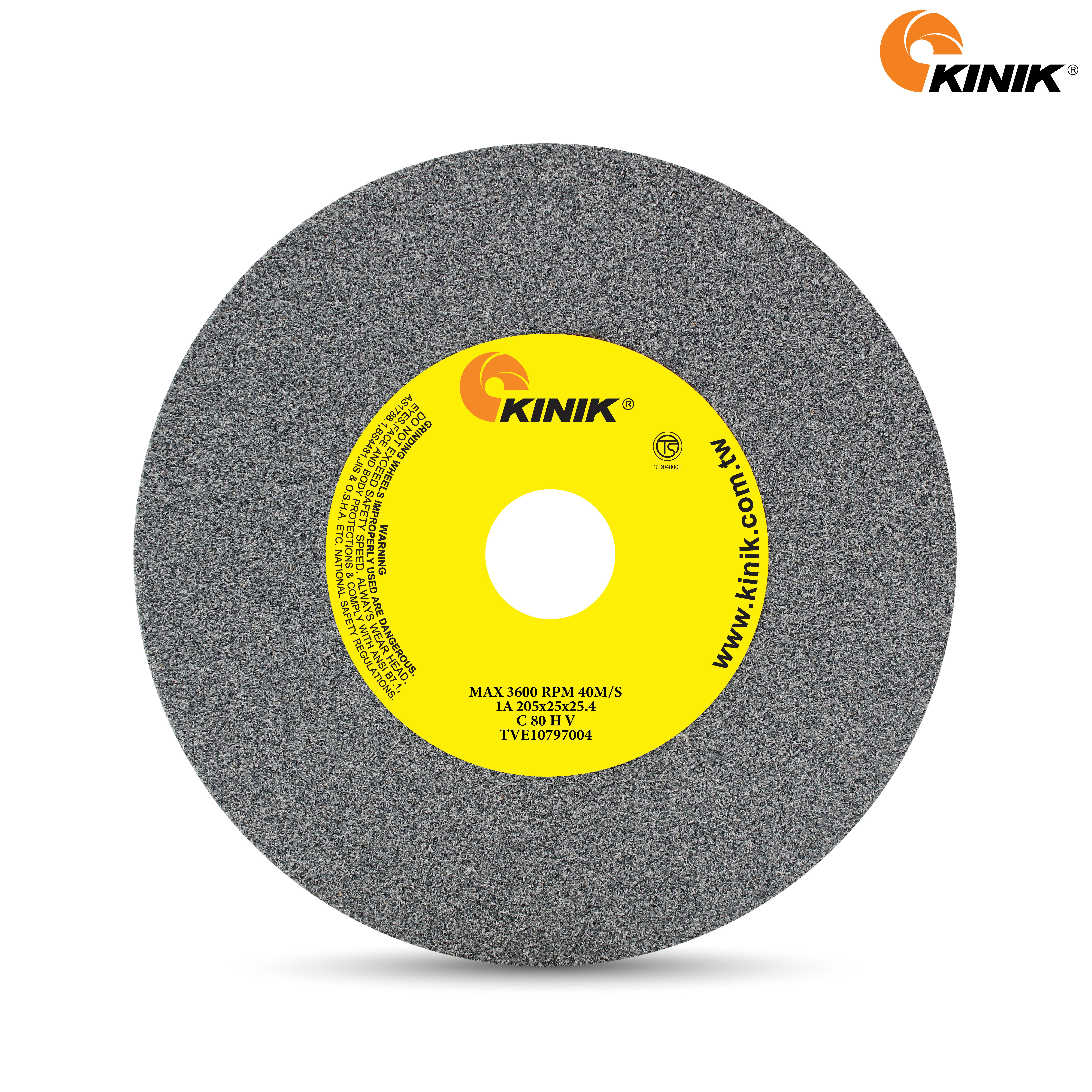 หินเจียร KINIK C80HV1A 205x25x25.4 m.m.