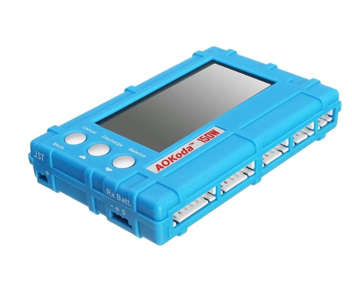 AOKoda CellMeter เครื่องวัดแบต ล้างแบต บาล้านแบต ในตัวเดียว 150W Battery Tester Discharge XT60