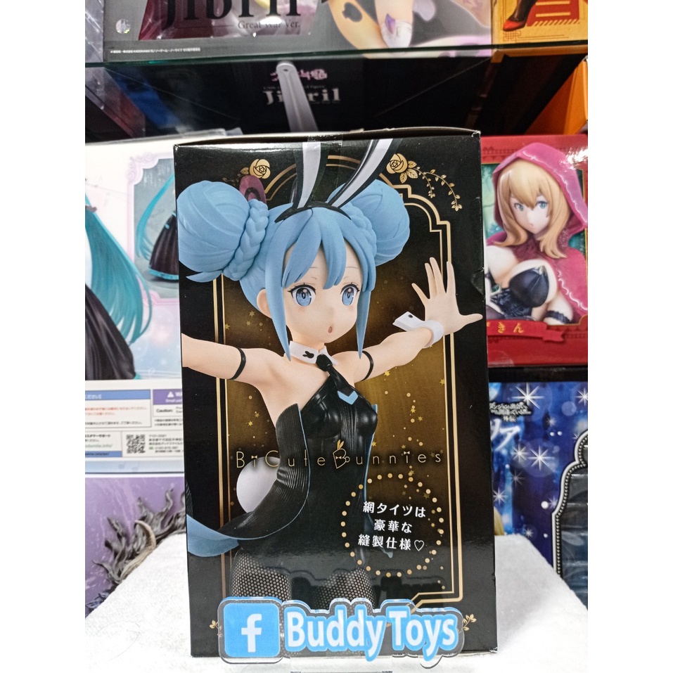 [ Figure แท้ ] #กล่องบุบเล็กน้อย Hatsune Miku BiCute Bunnies Figure BLACK ver.[ FuRyu ]