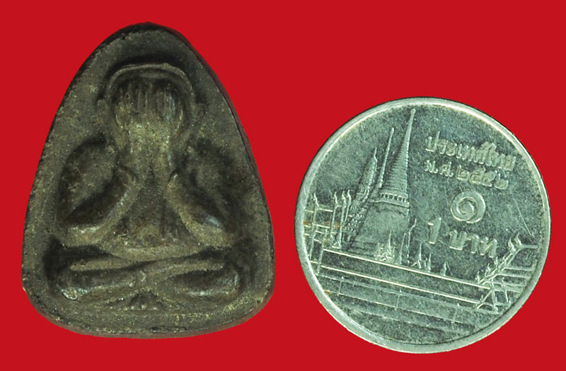 A5155 พระปิดตา หลังยันต์ ต เต่า ไม่ทราบที่และปีสร้าง 6