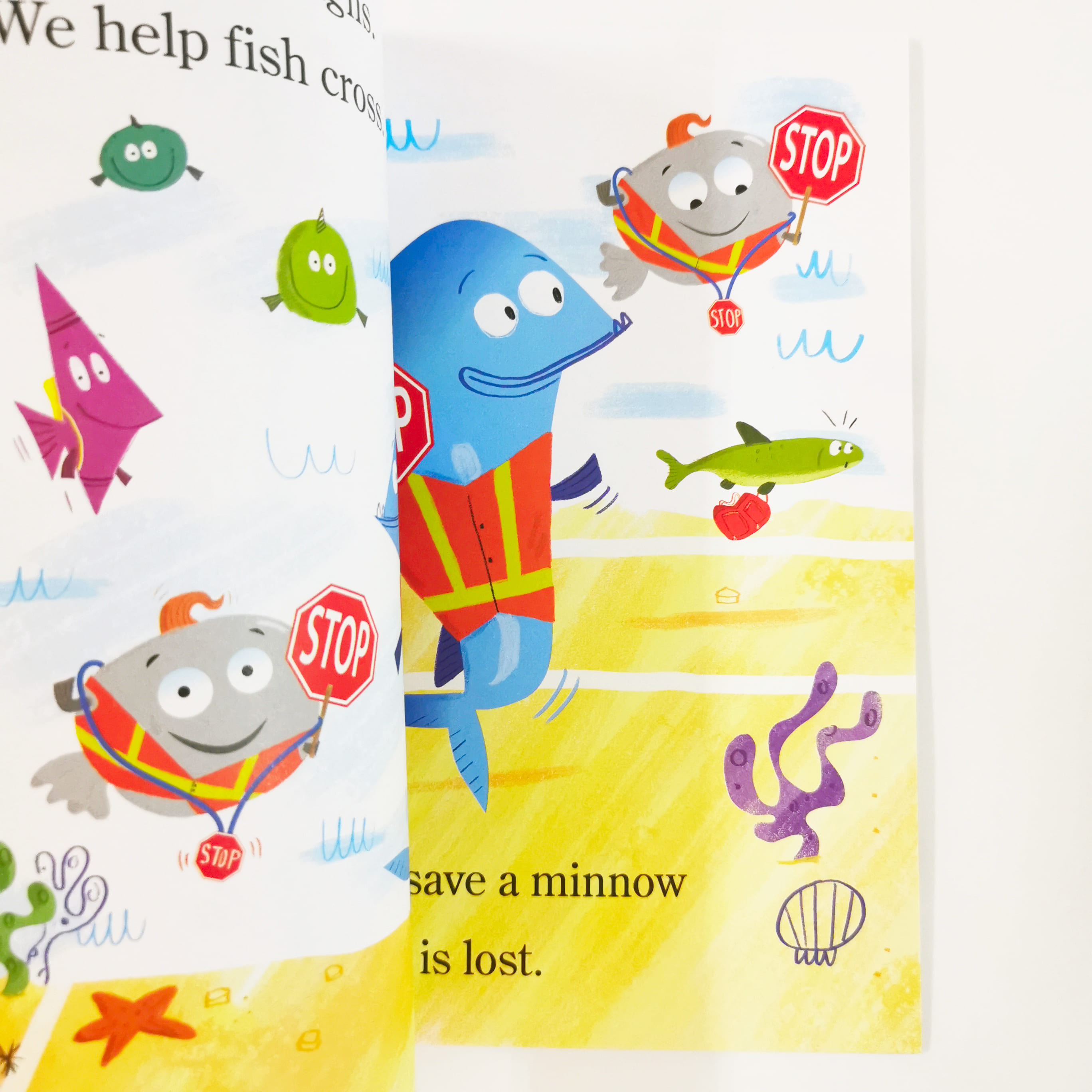 Crossing the Current (School of Fish)