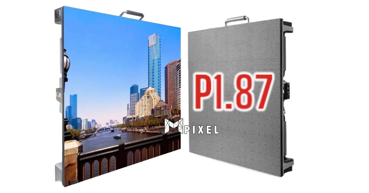 จอแอลอีดี LED DISPLAY ความละเอียด P1.87 (Pixel Pitch 1.87mm.) Size 480x480 mm. ใช้งาน Indoor ภายในอาคาร สำหรับห้องประชุม ห้องเรียน ทุกหน่วยงาน ราชการ เอกชน บริษัท ห้าง ร้าน ราคาพิเศษที่นี่ Mpixel