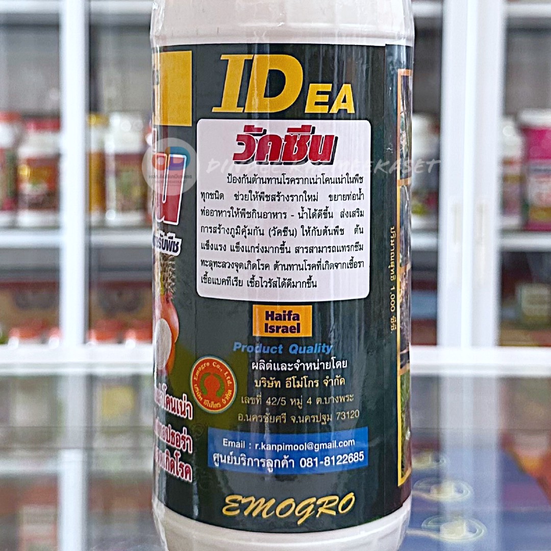 ไอเดีย วัคซีน สำหรับพืช ขนาด 1ลิตร #โรครากเน่า#โคนเน่าในพืช