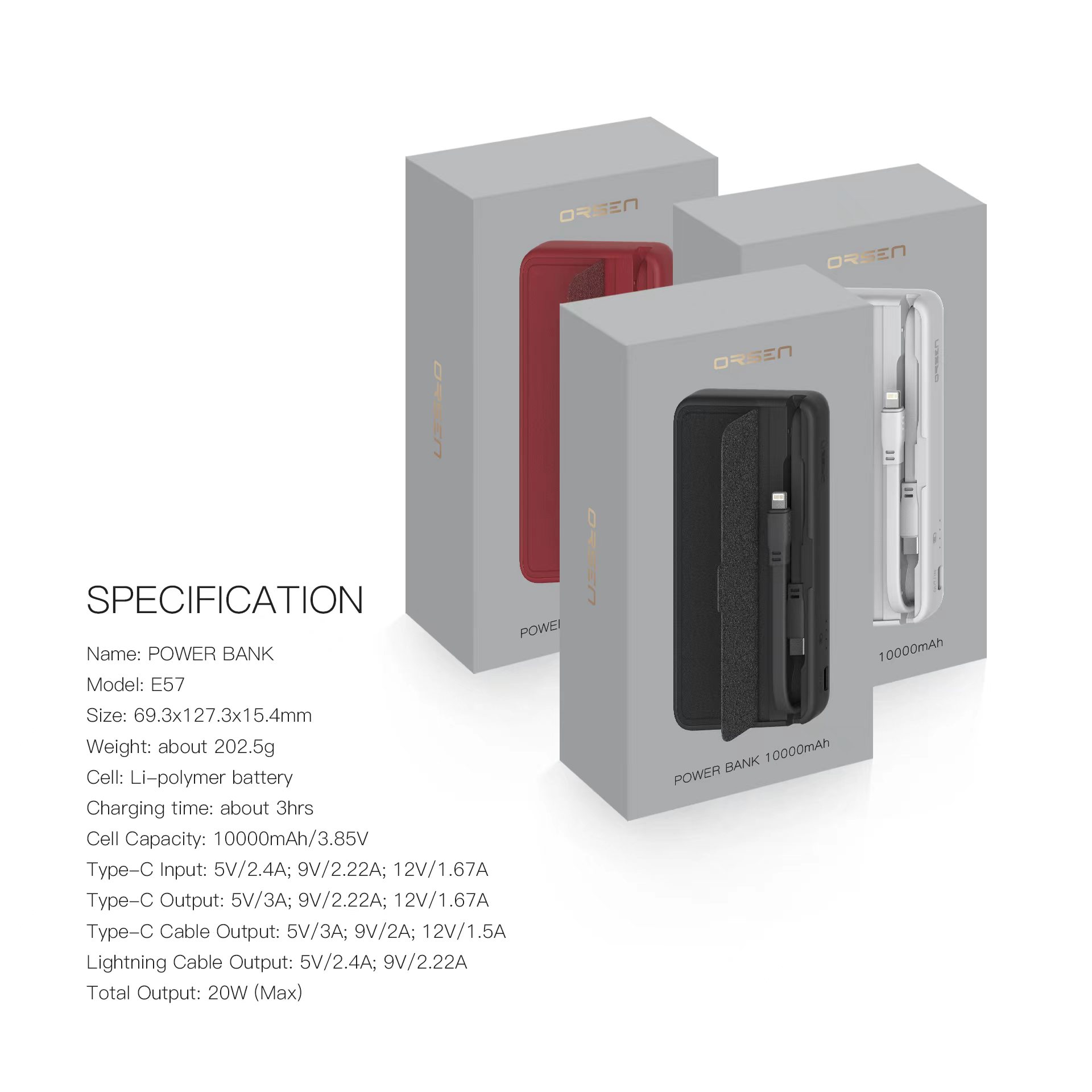 ELOOP E57 10000mAh