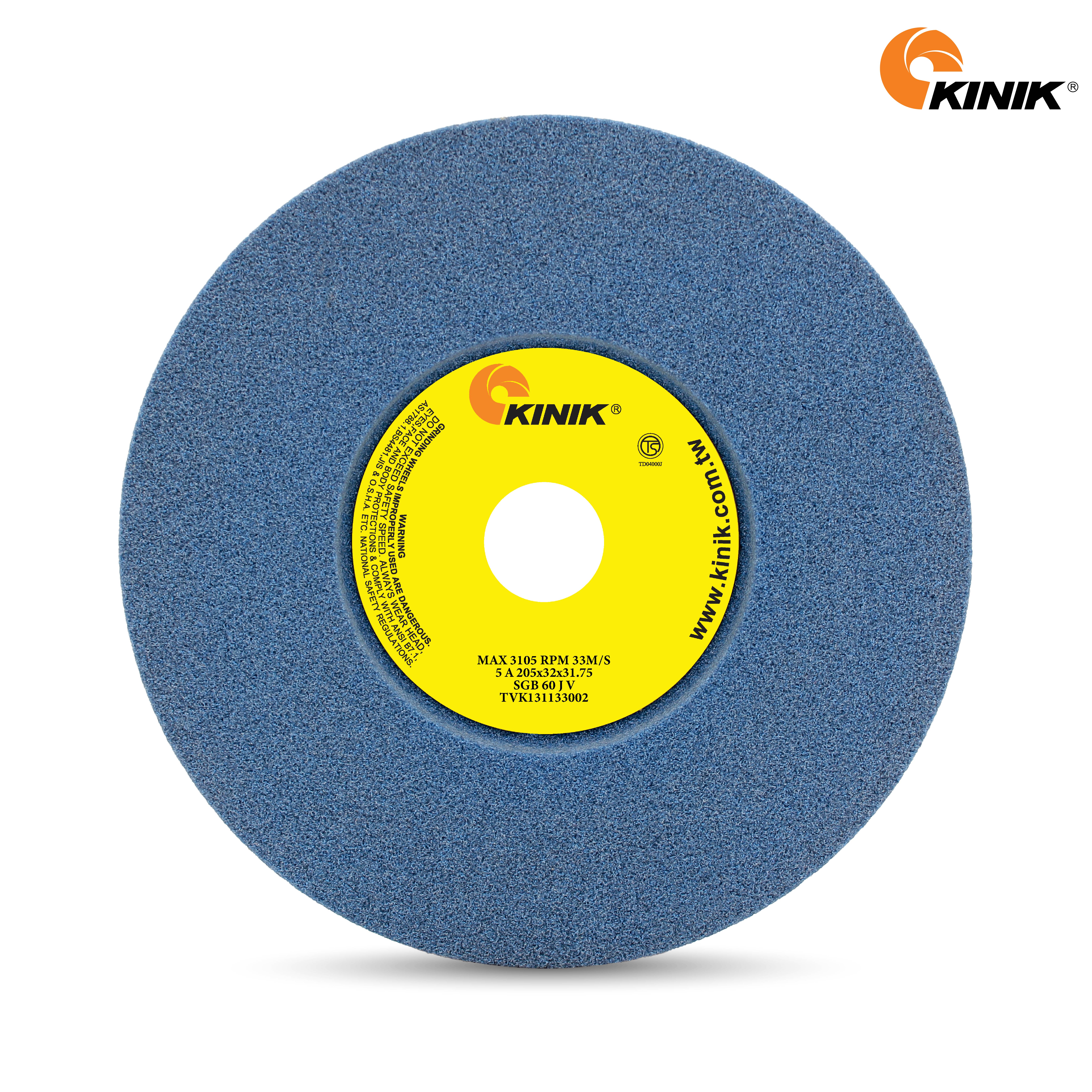 หินเจียร KINIK SGB60JV5A 205x32x31.75 mm.