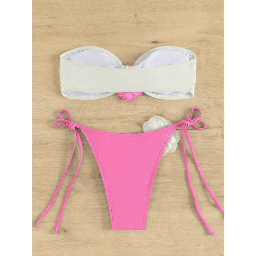 บิกินี่ชุดว่ายน้ำ 3D สามมิติดอกกุหลาบ สไตล์แฟชั่นเซ็กซี่